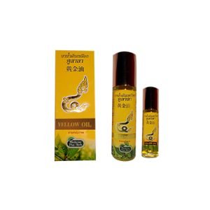 THAI HERBAL MASSAGE YELLOW OIL THP-001