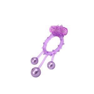 VIBRATING BALL BANGER COCK RING VIBRATOR CR-007