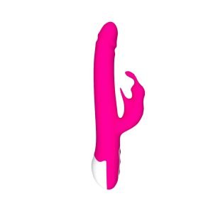 ALVIN ROTARY SILICONE RABBIT VIBRATOR RV-029